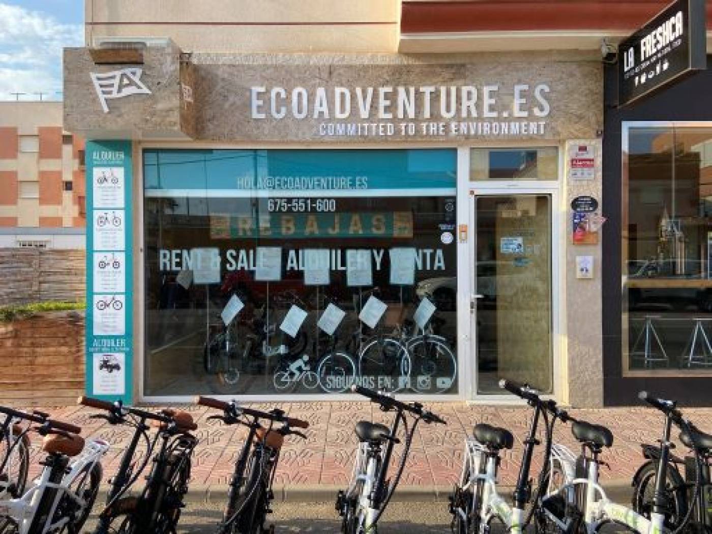 Ecoadventure electric bike hire, sales and buggy tours in Mazarrón, Murcia