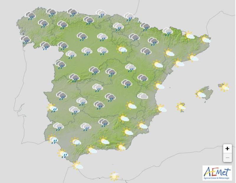 Storm Eowyn travels from UK to batter Spain: Weather forecast Jan 23-26