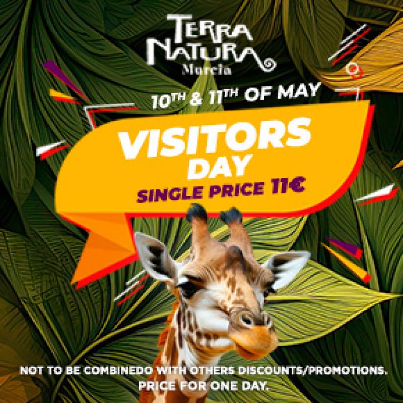 May 10-11 Terra Natura Murcia Visitors Day deal