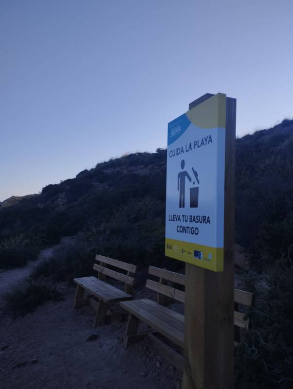 Águilas spruces up natural areas with new signs, seats and better access