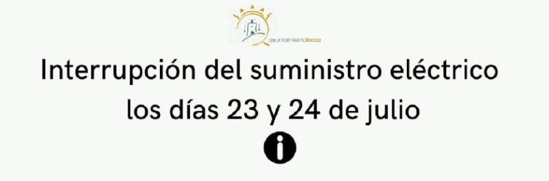 Planned power cuts in several parts of Lorca this week