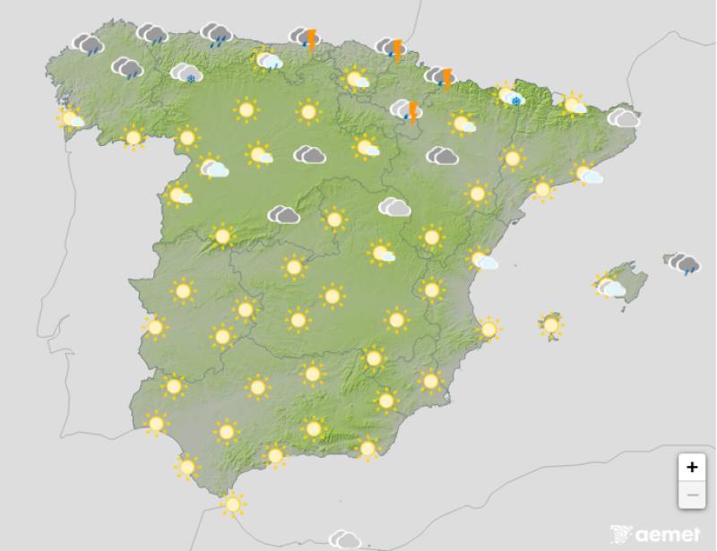 Orange alerts for freezing temps and snow: Spain weather forecast Nov 20-23