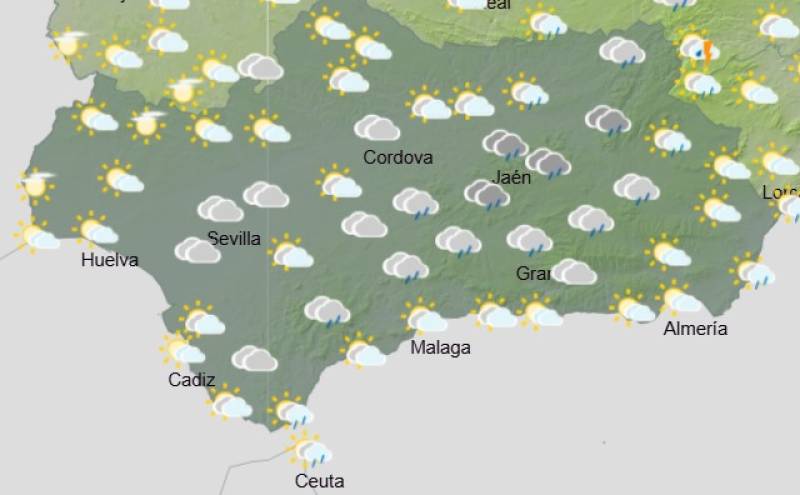 Andalucía weekend weather forecast November 27-30: Chilly nights, sunny spells and a wetter Sunday