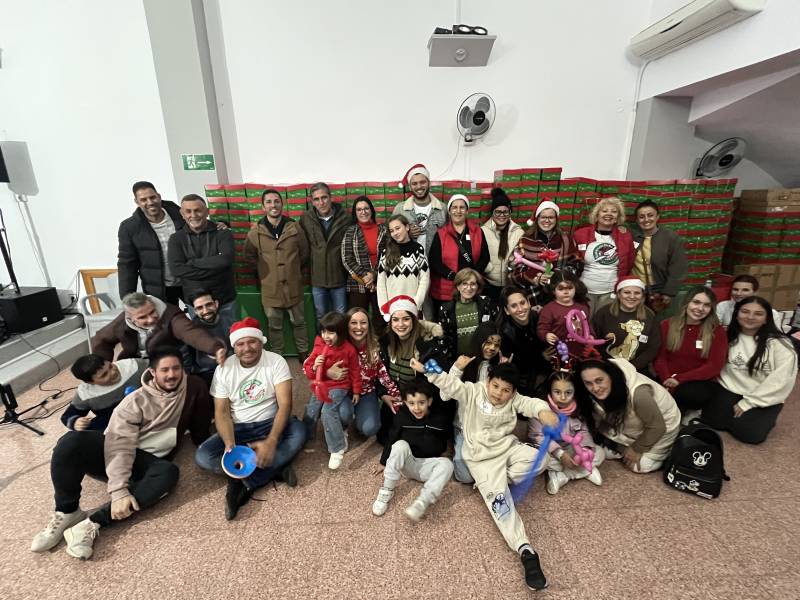 Operation Christmas Child proves a big success in Águilas