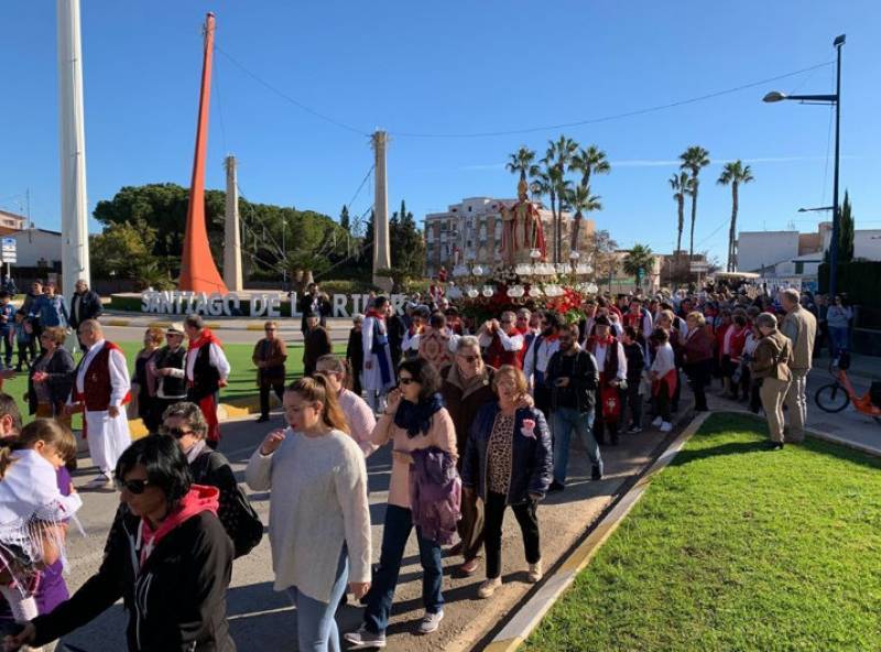 January 25 and February 3 the Feast Day of San Blas in Santiago de la Ribera