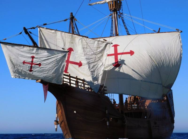 January 28 to February 1 Columbus flagship replica docks in Águilas for public tours