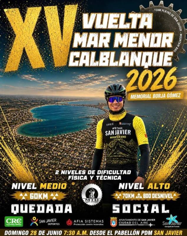 June 28 Mountain Bike tour of the Mar Menor
