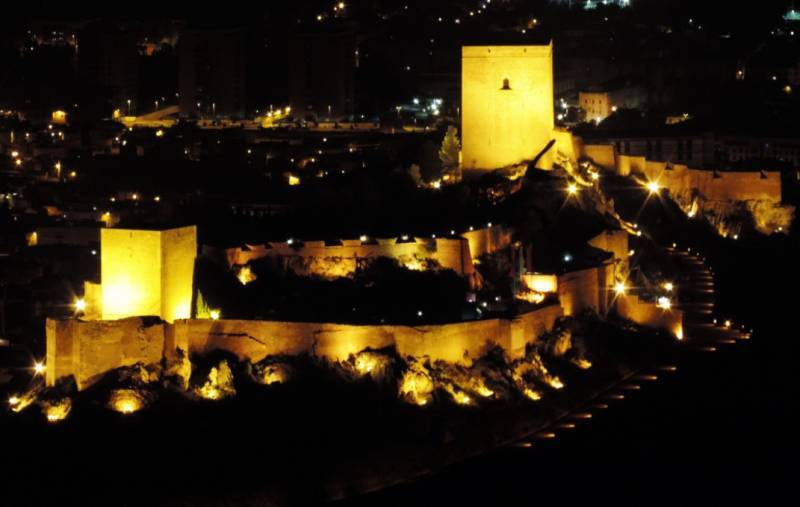 August 2026 Evening tours at Lorca castle