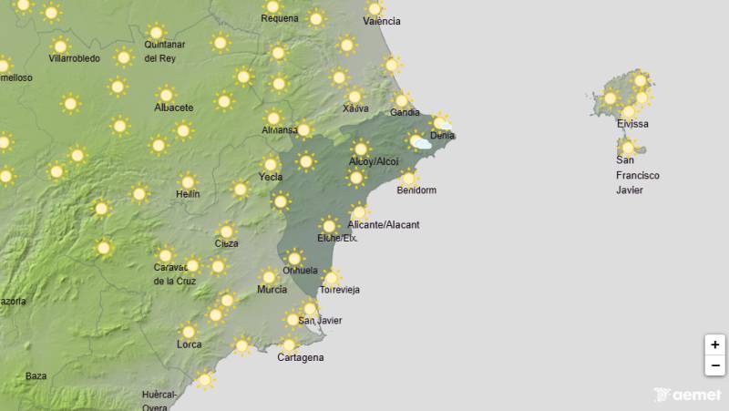 40C heat before storms bring a change midweek: Alicante weather forecast August 3-6