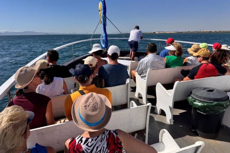 October 2 Free boat trip on the Mar Menor from Santiago de la Ribera