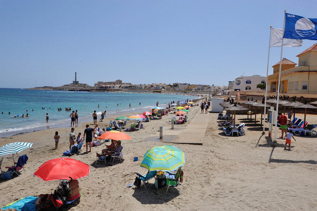 Cartagena beaches: Playa Levante (Cabo de Palos)
