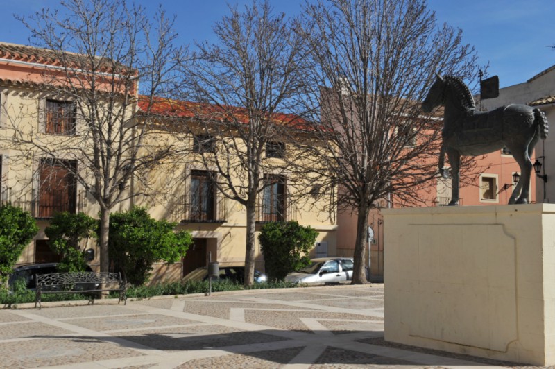 The Plaza de los Caballos del Vino in Caravaca de la Cruz